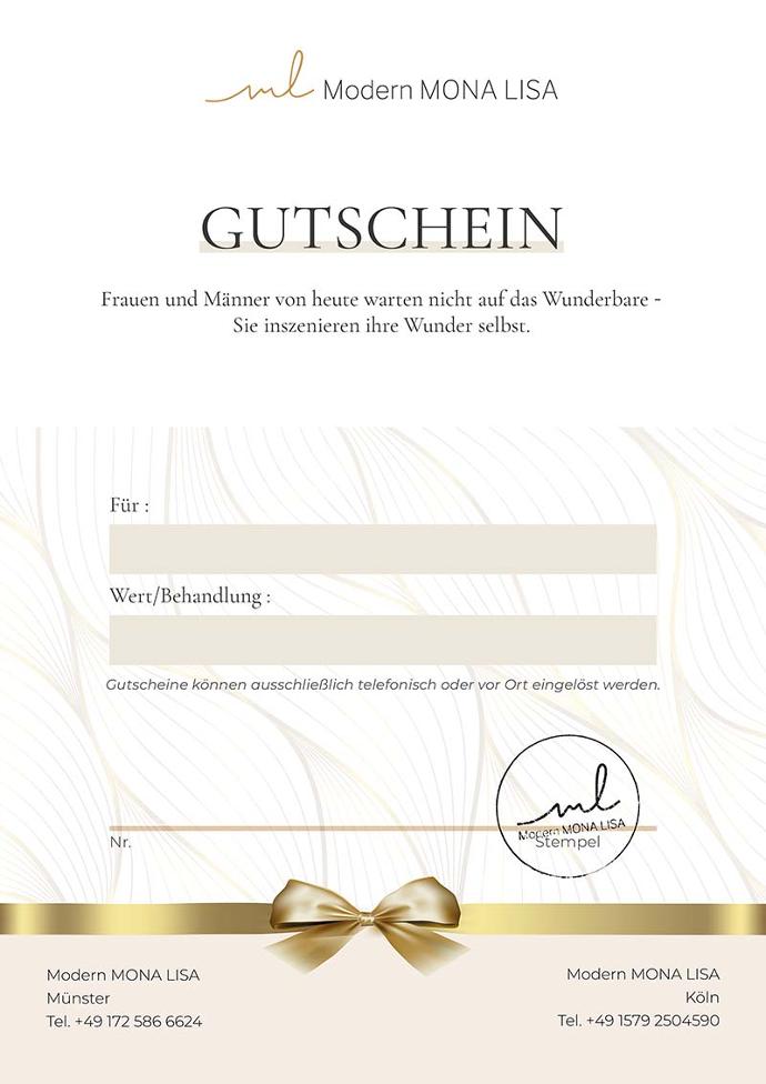 Kosmetikgutschein